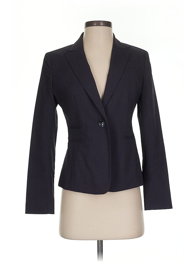 Pre-owned Ann Taylor Factory Blazer Jacket In Black