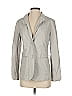 Armani Jeans 100% Polyethylene Gray Blazer Size 4 - photo 1