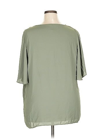 Zenana Premium Short Sleeve Blouse (view 1)