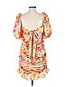 For Love & Lemons Tropical Orange Cocktail Dress Size L - photo 2