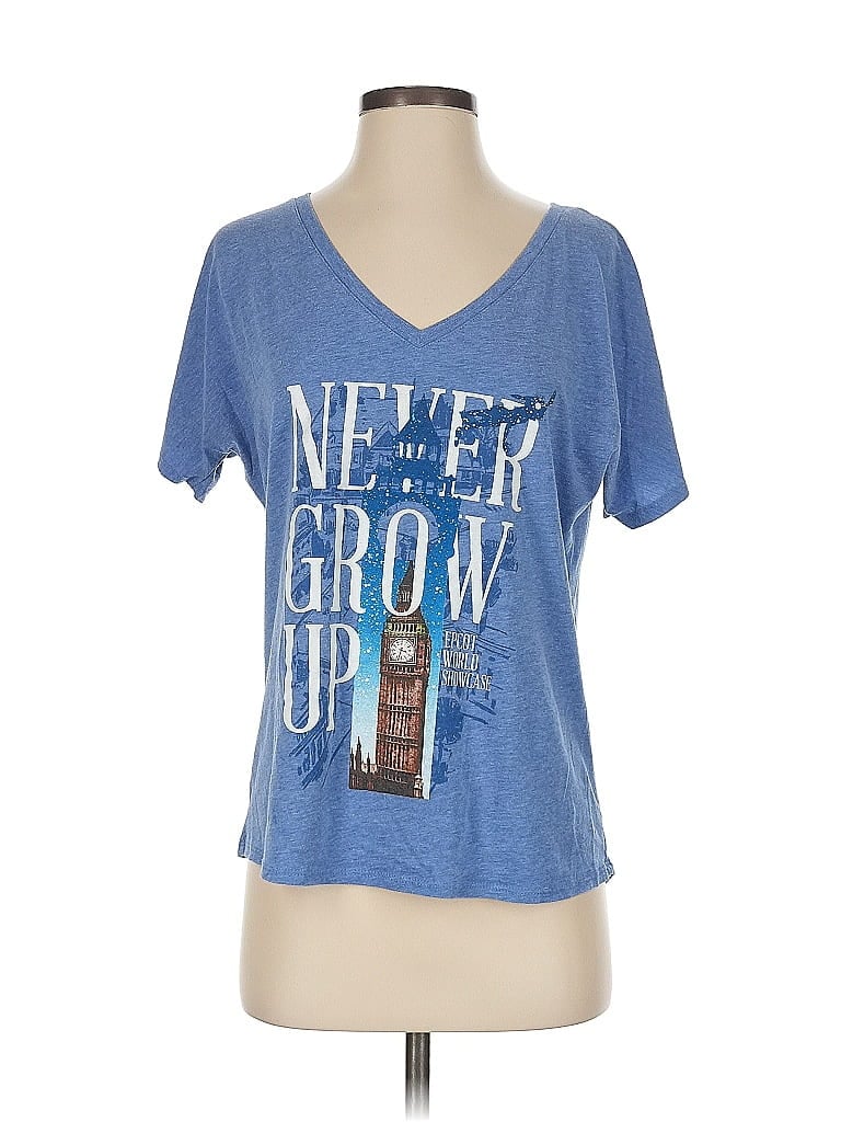 Disney Parks Blue Short Sleeve T-Shirt Size S - photo 1