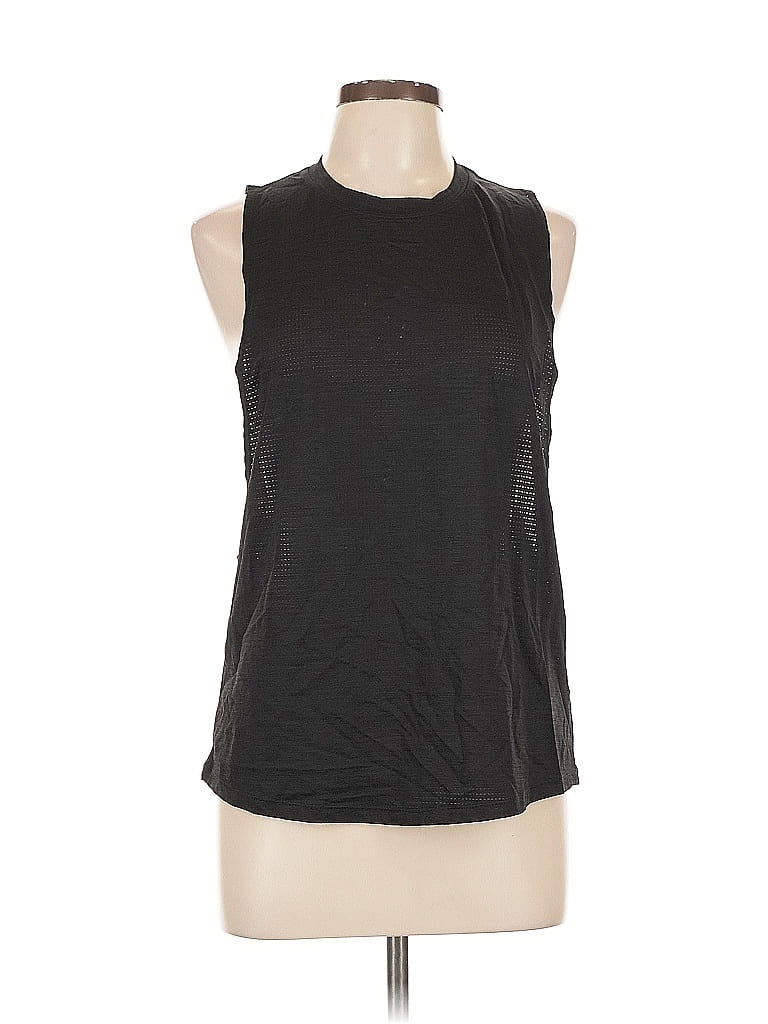 Pre-owned Assorted Brands Sleeveless T-shirt In Black