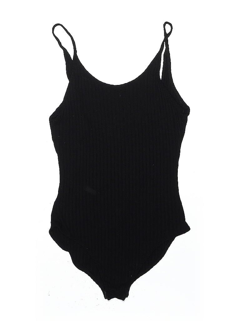 Pre-owned Out From Under Bodysuit In Black