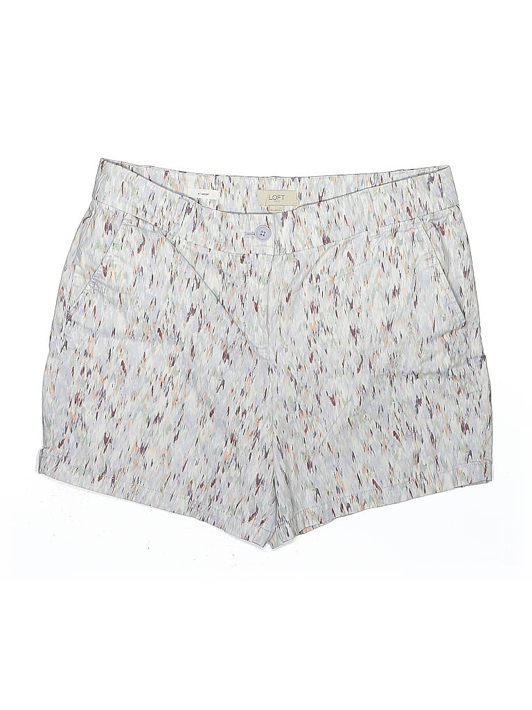 Pre-owned Ann Taylor Loft Outlet Shorts In Silver