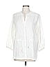 Vilagallo White Ivory 3/4 Sleeve Button-Down Shirt Size EU (FR) 42 / US 10 - photo 1