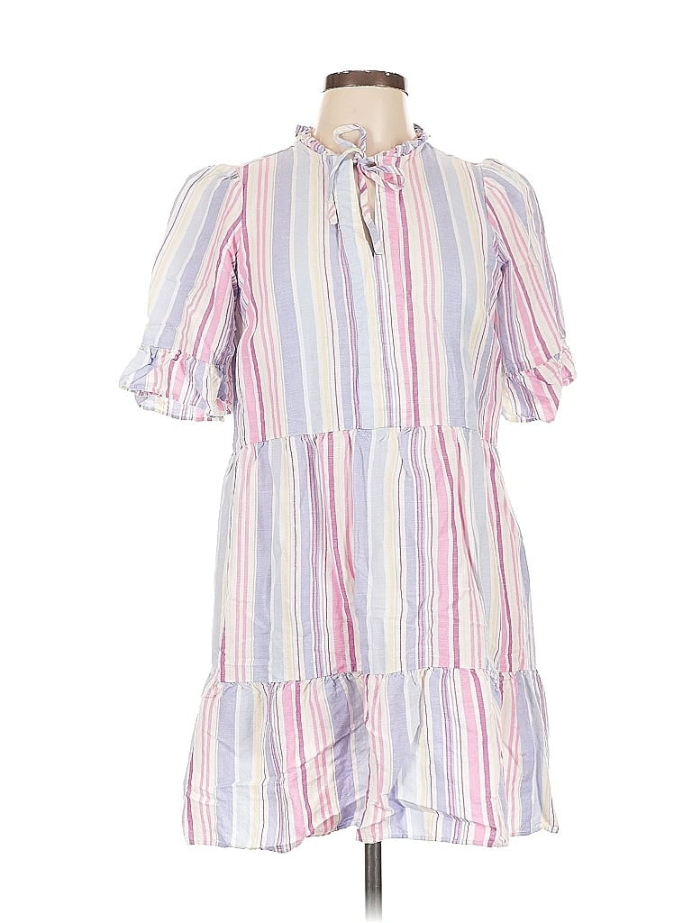 Pre-owned Ann Taylor Loft Casual Dress In Pink