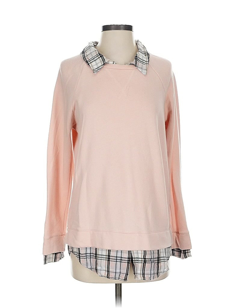 Pre-owned Joie Long Sleeve Blouse In Pink