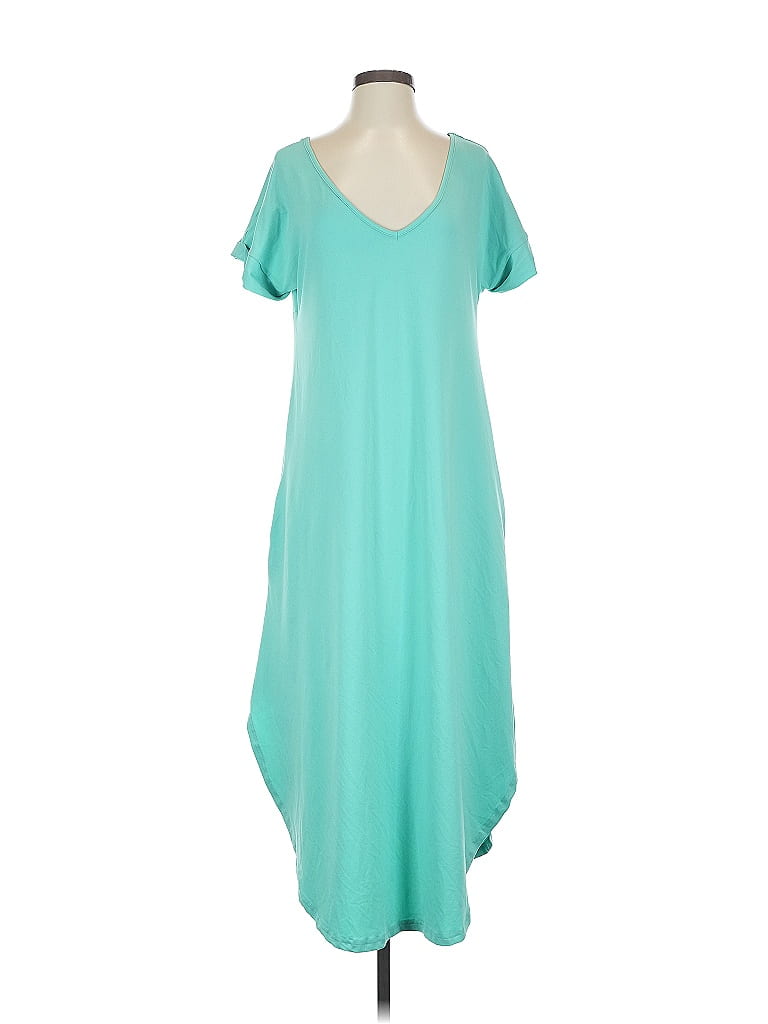 Pre-owned Ekouaer Casual Dress In Blue