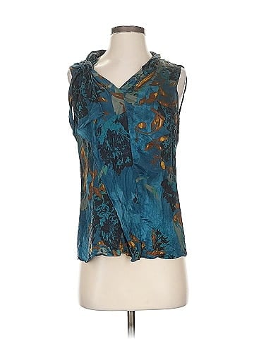 Elie Tahari Sleeveless Silk Top (view 1)