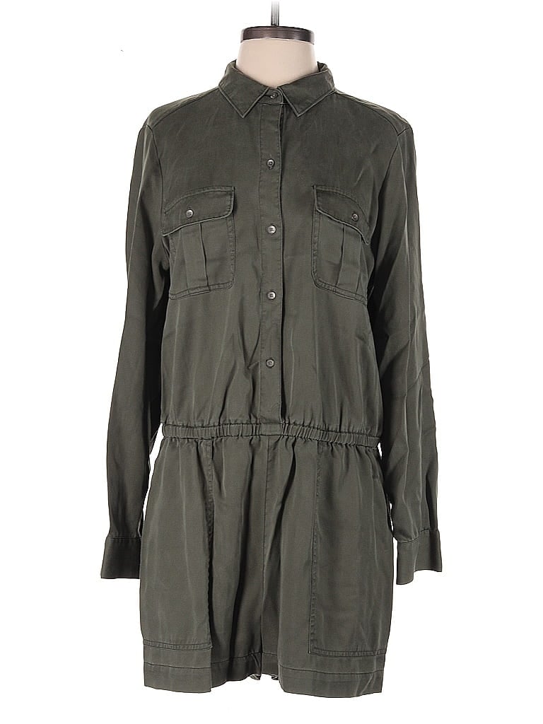 Pre-owned Daily Ritual Romper In Green
