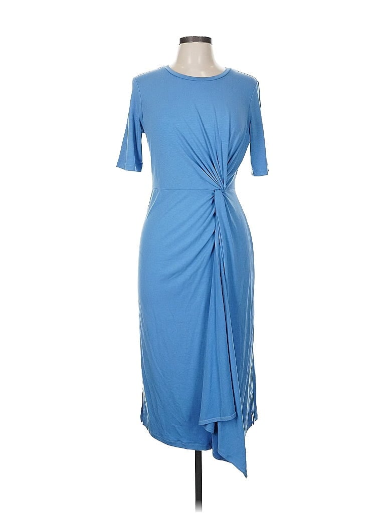 Betabrand Blue Casual Dress Size M - photo 1