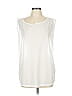 Unity Ivory Sleeveless T-Shirt Size L - photo 1