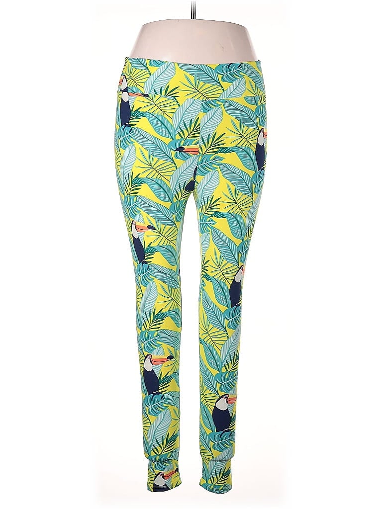 Pre-owned Lularoe Active Pants In Blue