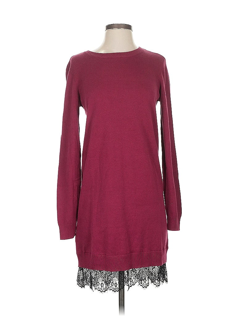Bcbgeneration Casual Dress In Burgundy