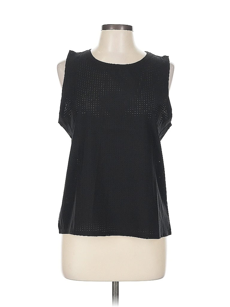 Pre-owned Unbranded Sleeveless T-shirt In Black