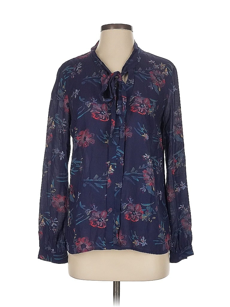 SPLENDID Pre-owned Long Sleeve Blouse In Purple