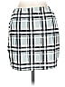 rue21 Plaid Blue Ivory Casual Skirt Size L - photo 2