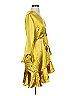 Alexa B 100% Polyester Gold Cocktail Dress Size 4 - photo 4