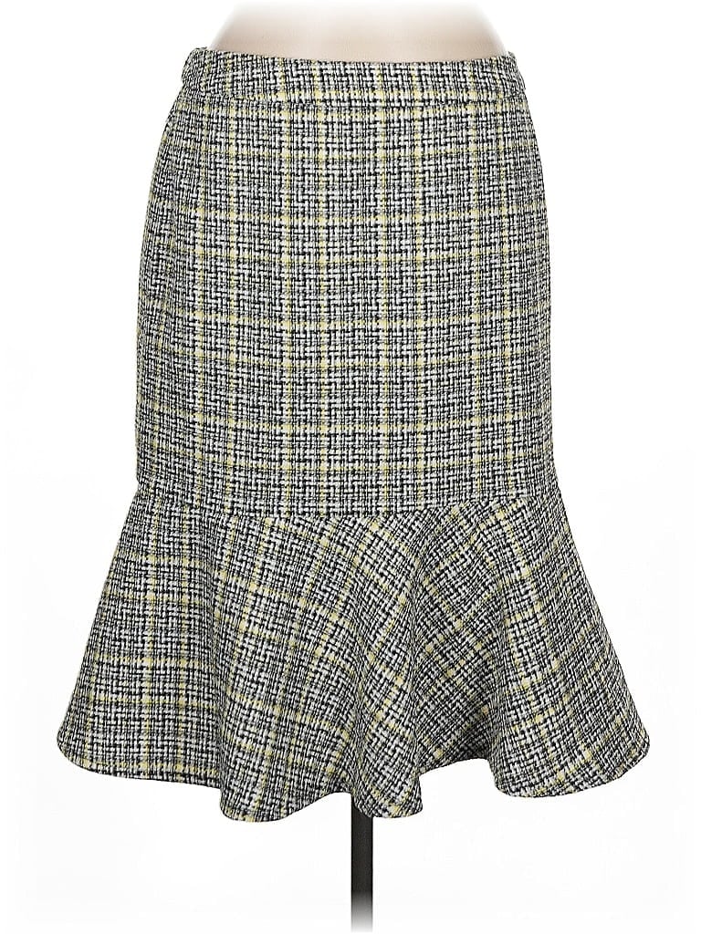 Pre-owned Kasper Formal Skirt In Black