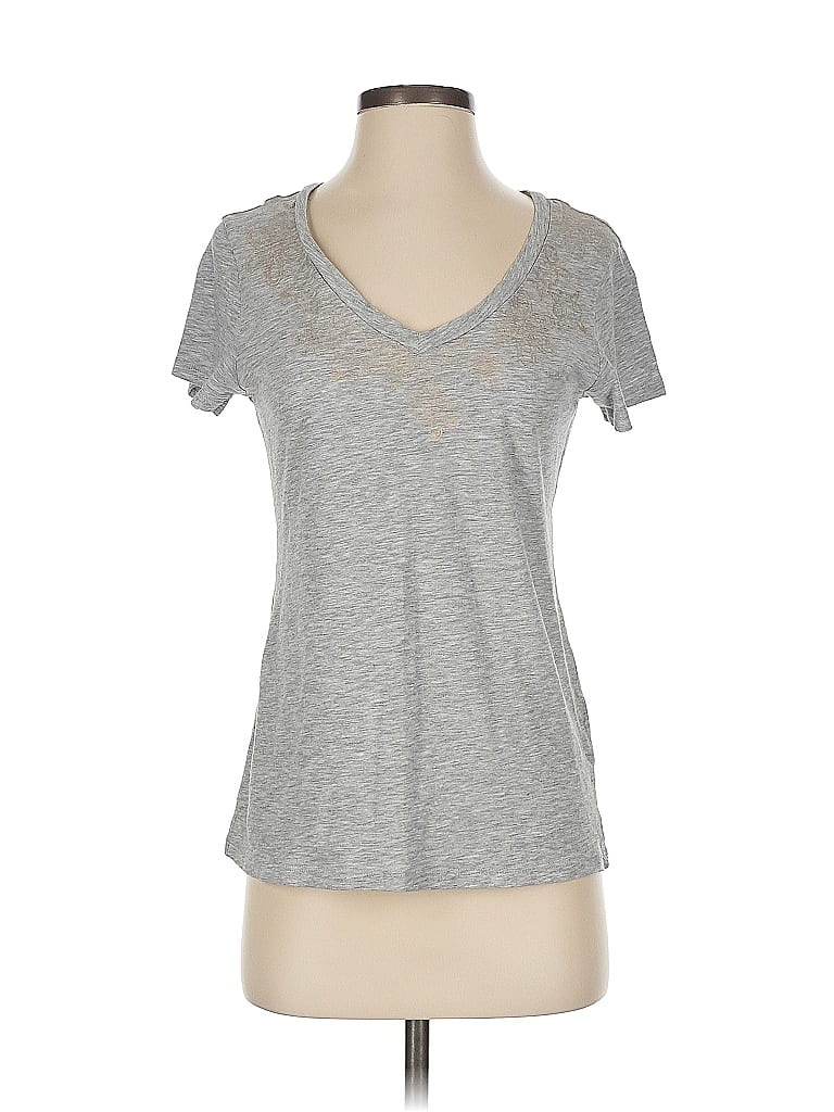 Pre-owned Banana Republic Factory Store Short Sleeve T-shirt In Gray