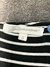 Glamorous Stripes Black Casual Dress Size 8 - photo 7