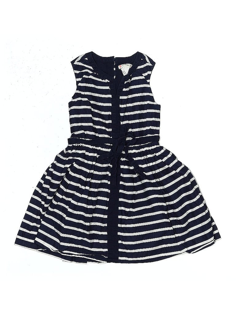 Pre-owned Crewcuts Kids' Dress In Blue