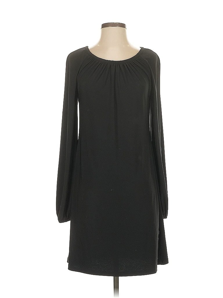 Pre-owned Chaps Casual Dress In Black