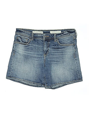 Pilcro and the Letterpress Denim Shorts (view 1)