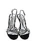 Dolce & Gabbana Graphic Silver Black Vintage Heels Size EU 37 - photo 2
