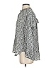 Max Studio 100% Polyester Paisley Gray Long Sleeve Blouse Size XS - photo 5