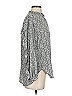 Max Studio 100% Polyester Paisley Gray Long Sleeve Blouse Size XS - photo 4