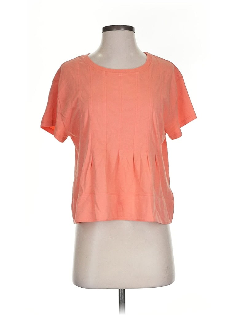 Pre-owned Pilcro Short Sleeve T-shirt In Orange