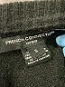 French Connection Solid Gray Black Cardigan Size S - photo 7