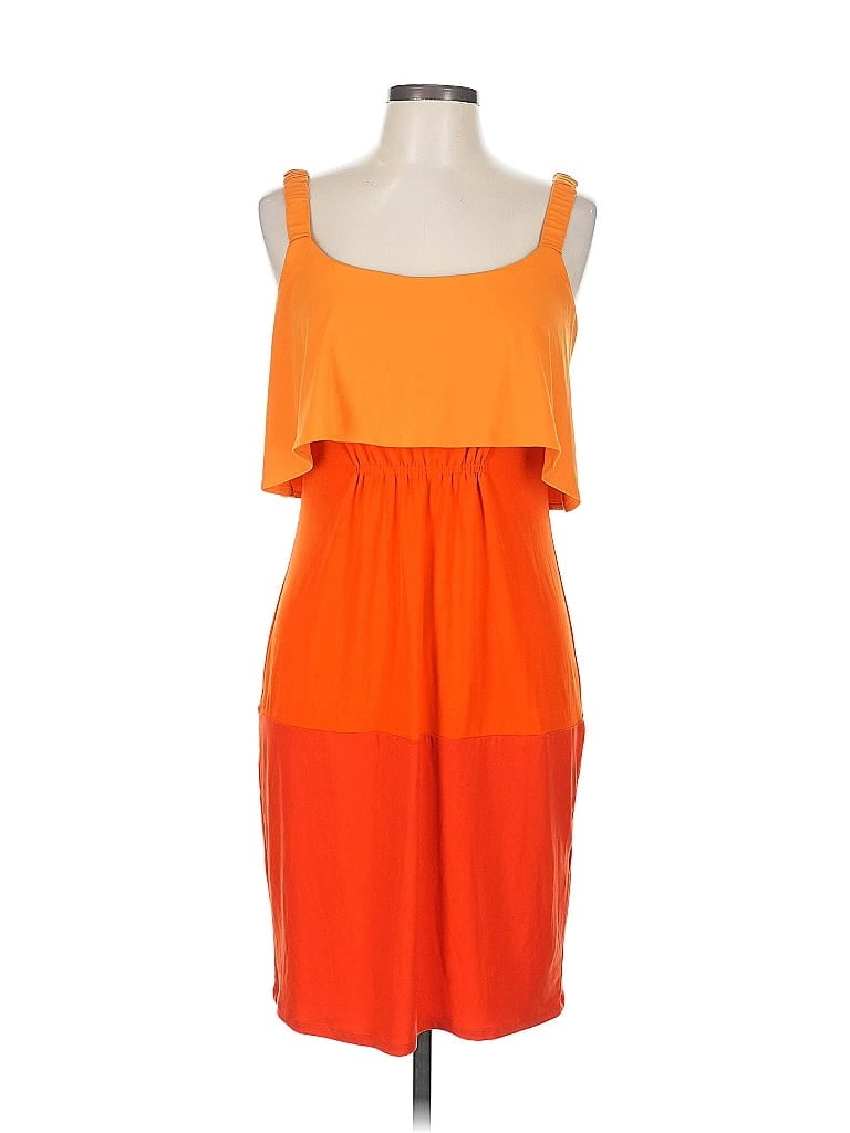 Pre-owned Sangria Casual Dress In Orange