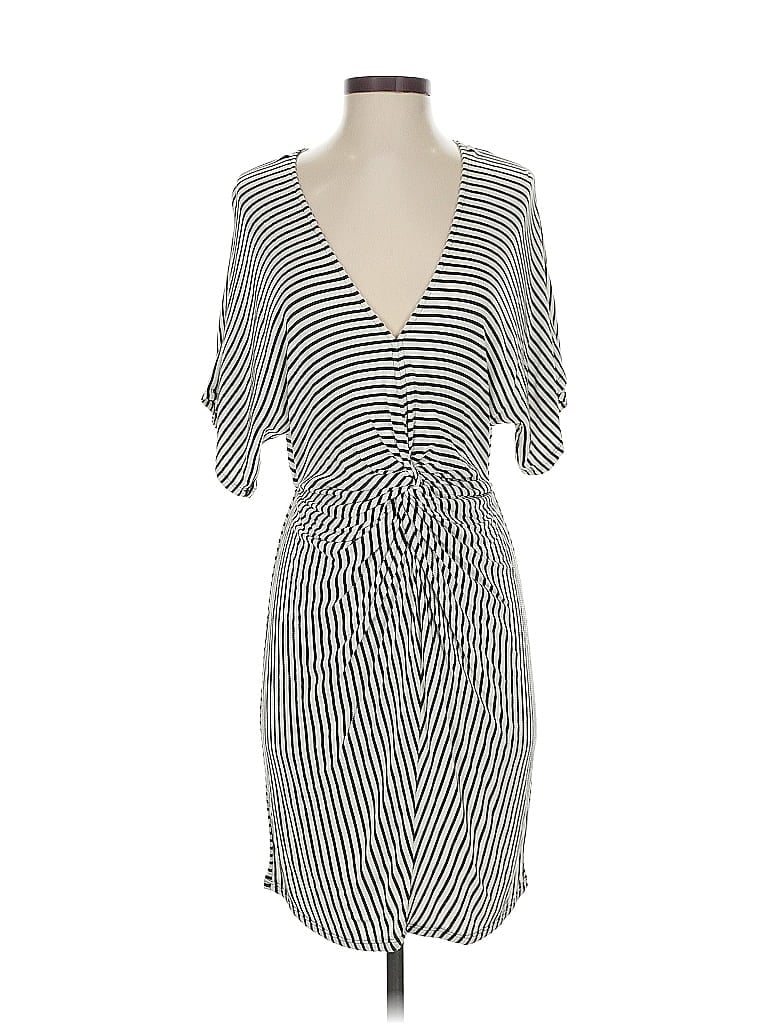 Pre-owned Potter's Pot Casual Dress In Gray
