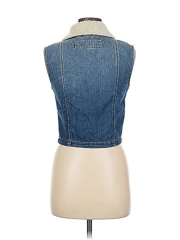 Bullhead Black Denim Vest (view 2)