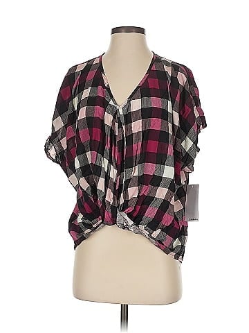 Eyeshadow Short Sleeve Blouse (view 1)
