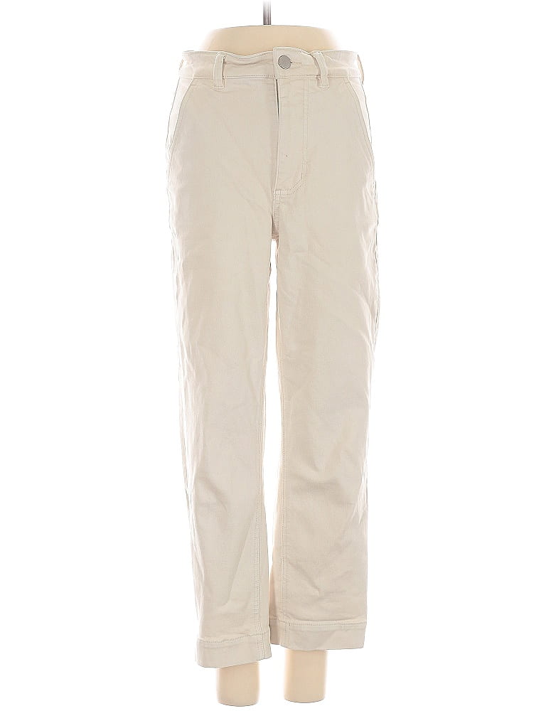 Pre-owned Everlane Jeans In White