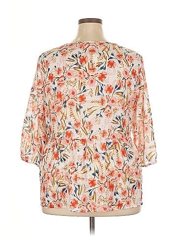 Agnes Orinda 3/4 Sleeve Blouse (view 2)