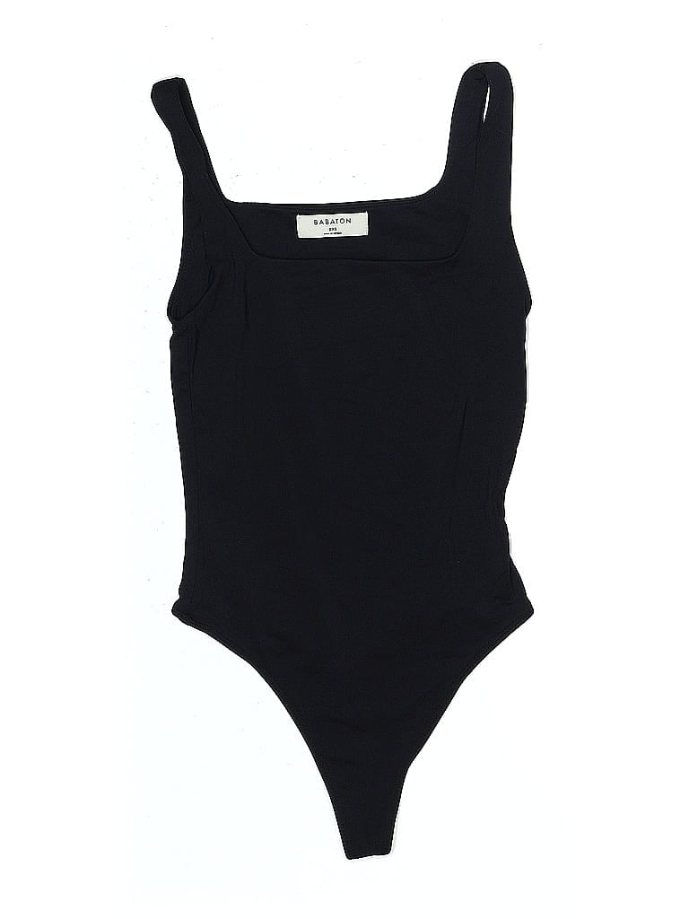 Pre-owned Babaton Bodysuit In Black