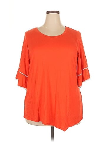 NY Collection Short Sleeve Top (view 1)