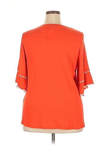 NY Collection Short Sleeve Top (view 2)