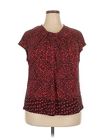 Liz Claiborne Career Short Sleeve Blouse (view 1)