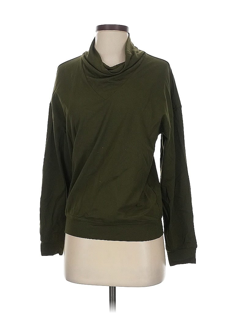 Pre-owned Banana Republic Factory Store Sweatshirt In Green