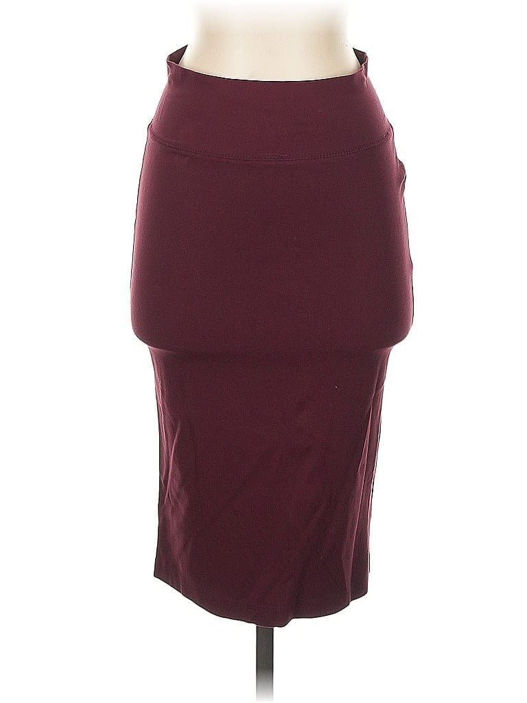 LA BIJOU Pre-owned Casual Skirt In Burgundy