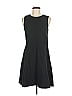 Joie Solid Black Casual Dress Size M - photo 1
