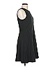 Joie Solid Black Casual Dress Size M - photo 4