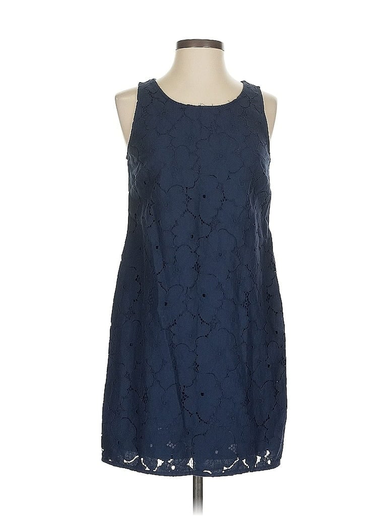 Pre-owned Banana Republic Factory Store Casual Dress In Blue