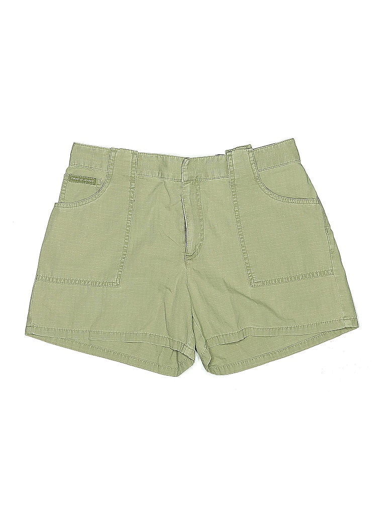 Pre-owned Dkny Jeans Khaki Shorts In Green
