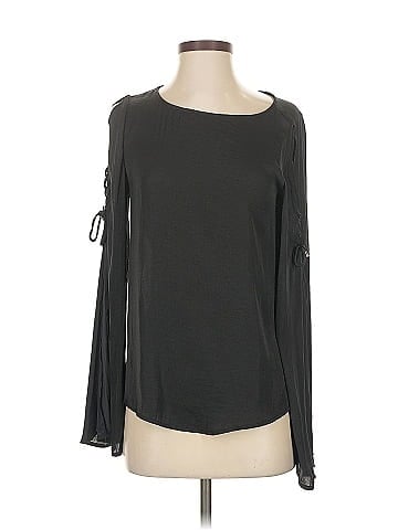 Naked Zebra Long Sleeve Blouse (view 1)